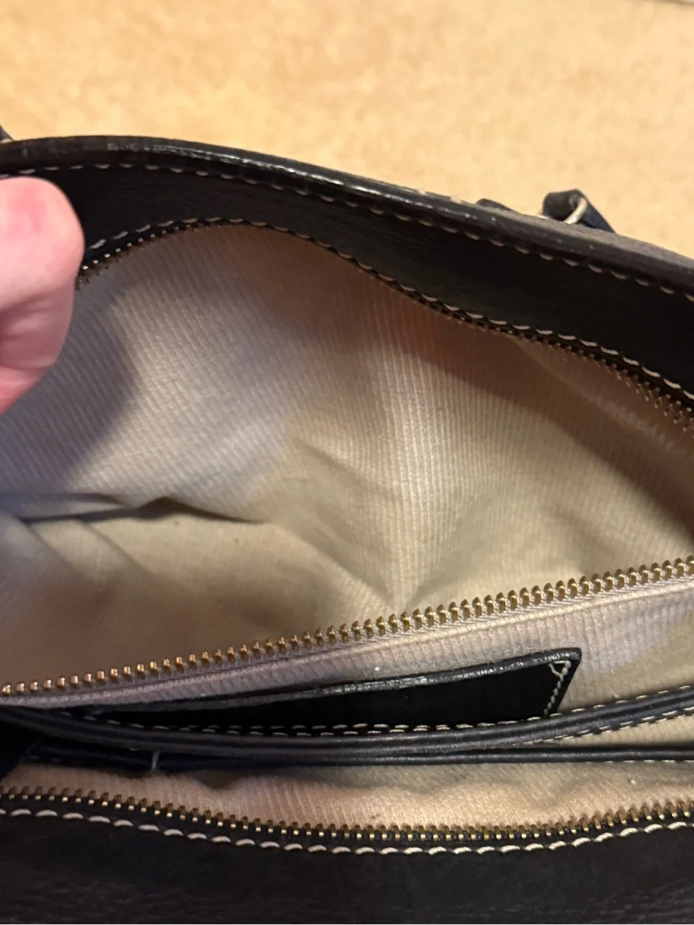Authentic Loro Piana Made in Italy Leather Handbag - Picture 6 of 16
